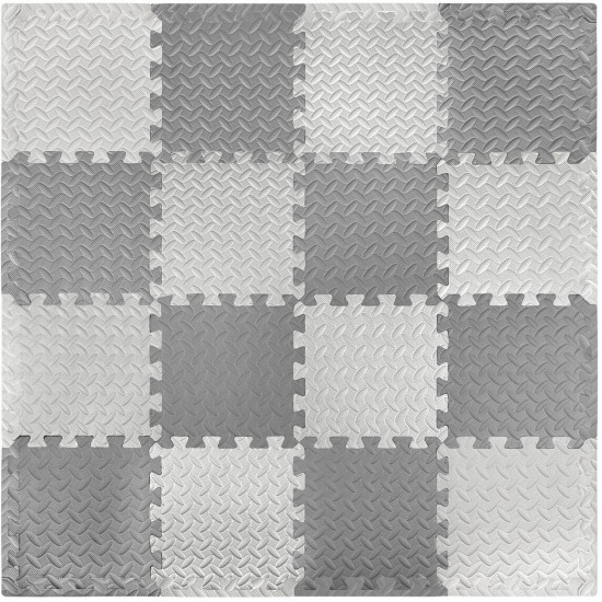 Коврик-пазл напольный