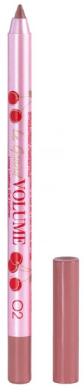 Гелевый карандаш для губ «Volume», тон 02