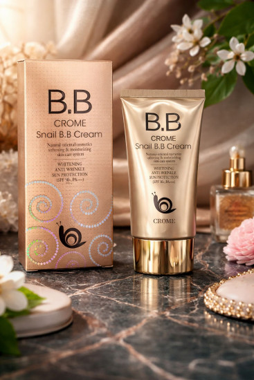BB-крем для лица с муцином улитки «Snail B.B Cream» SPF 50+ PA+++, оттенок Бежевый