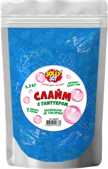 Слайм с глиттером