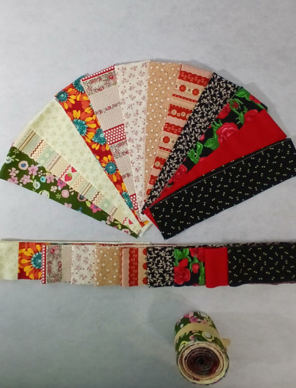 Ролл отрезов ткани «Лето в деревне»