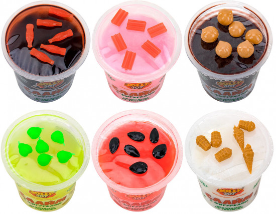 Набор слаймов с фигурками «Вкусняшки»