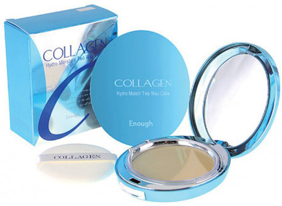 Коллагеновая пудра-кушон «Collagen Hydro Moisture Two Way Cake», оттенок 13