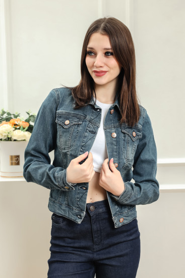 Куртка джинсовая женская