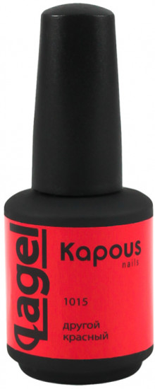 Гель-лак для ногтей «Lagel», оттенок 1015 Другой красный