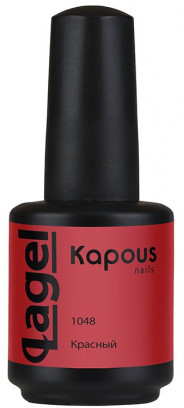 Гель-лак для ногтей «Lagel», оттенок 1048 Neon Красный