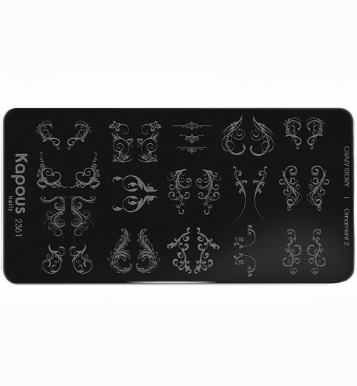 Пластина для стемпинга «Ornament 2»