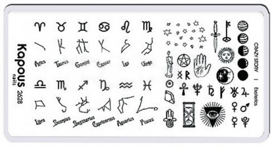 Пластина для стемпинга «Esoterics»