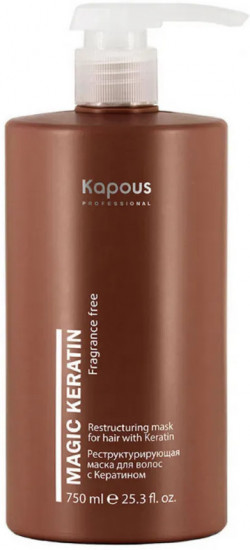 Маска для волос реструктурирующая с кератином