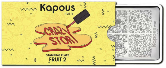 Пластина для стемпинга «Fruit 2»