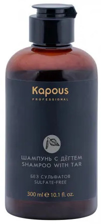 Шампунь бессульфатный   для волос с дёгтем