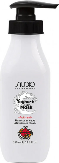 Маска для волос йогуртовая «Фруктовый салат»