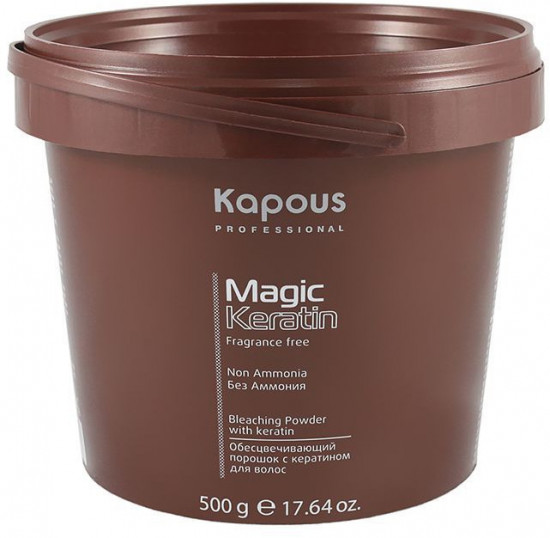 Порошок для волос обесцвечивающий с кератином