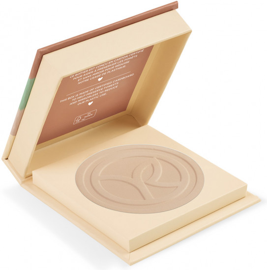 Пудра компактная, оттенок 100 розовый