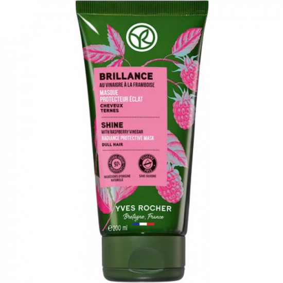 Маска для волос с малиновым уксусом «Блеск и стойкость цвета»