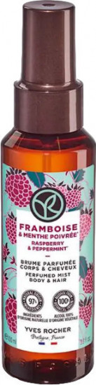 Спрей для тела и волос «Raspberry&Peppermint»