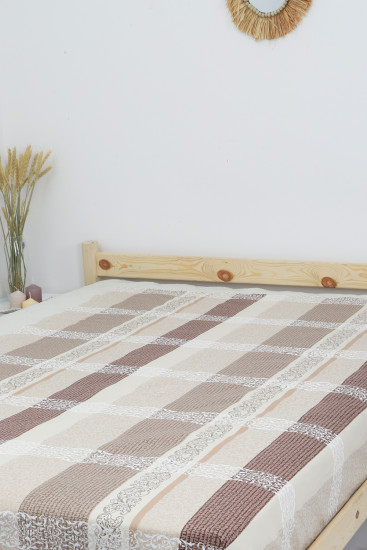 Простыня на резинке «Орнамент»