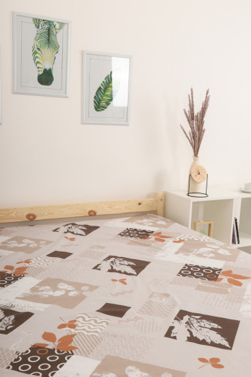 Простыня на резинке «Опавшие листья»