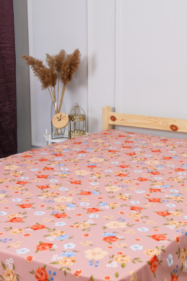 Простыня на резинке «Полька»