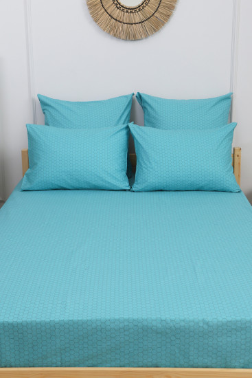 Простыня на резинке «Соты-компаньон»