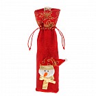 Одежда на бутылку «Снеговичок»