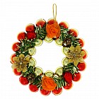 Новогодний венок «Розочки»