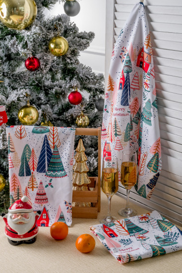 Набор полотенец кухонных «Merry Christmas»