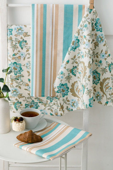 Набор полотенец кухонных «Китайские цветы»