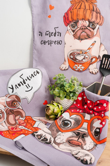 Набор полотенец кухонных «Пёсели»