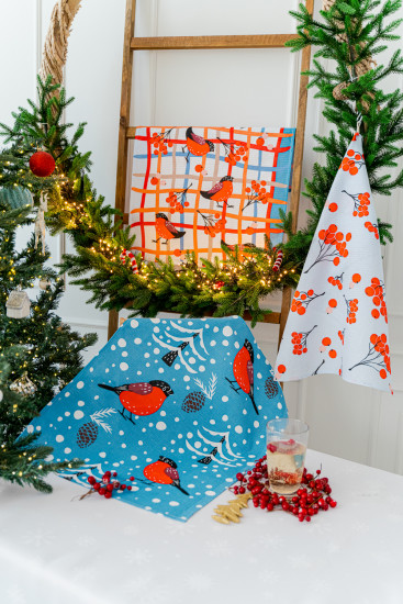 Набор полотенец кухонных «Ягодный сорбет»