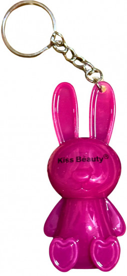 Блеск для губ с брелоком «Зайчик», тон 03 Фуксия