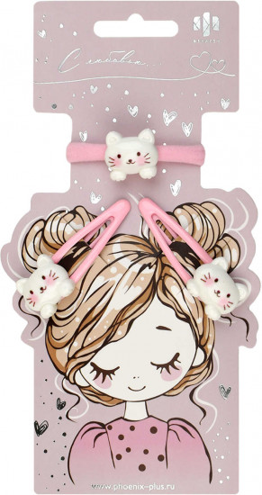 Набор аксессуаров для волос «Котики»