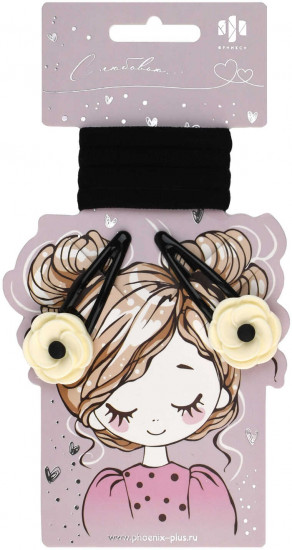 Набор аксессуаров для волос «Цветочки»