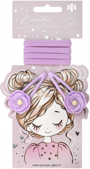 Набор аксессуаров для волос «Цветочки»