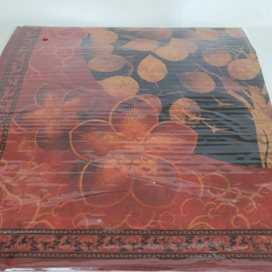 Платок женский с ручной окантовкой двухсторонний