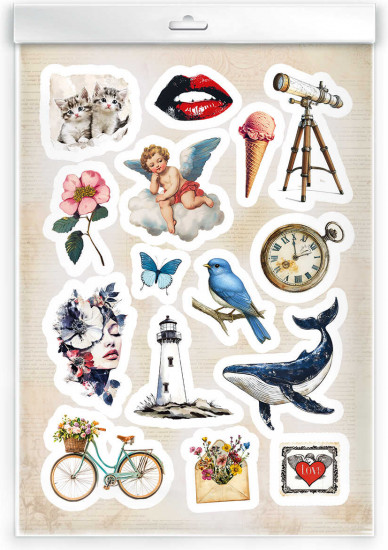 Набор наклеек «Винтаж 2»