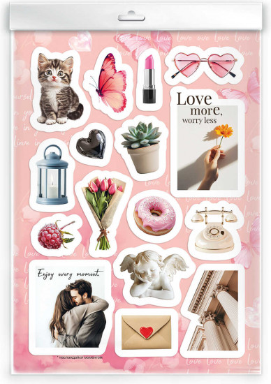 Набор наклеек «Эстетика 1»