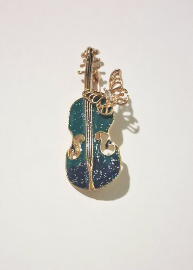 Брошь «Виолончель»