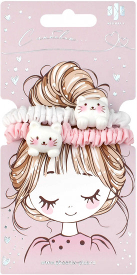 Набор резинок для волос «Котики»