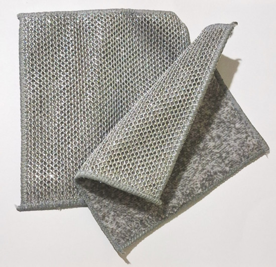 Металлическая тряпка для посуды