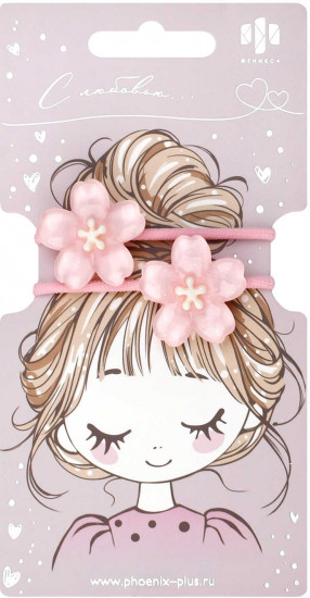 Набор резинок для волос «Цветочки»