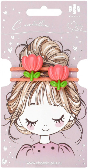 Набор резинок для волос «Цветочки»