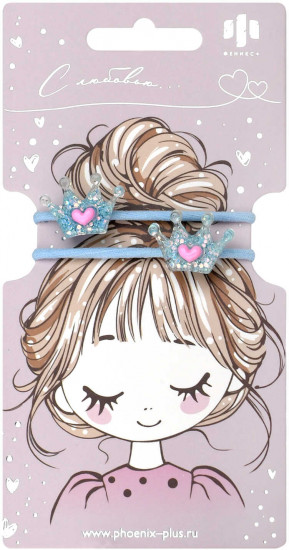Набор резинок для волос «Короны»