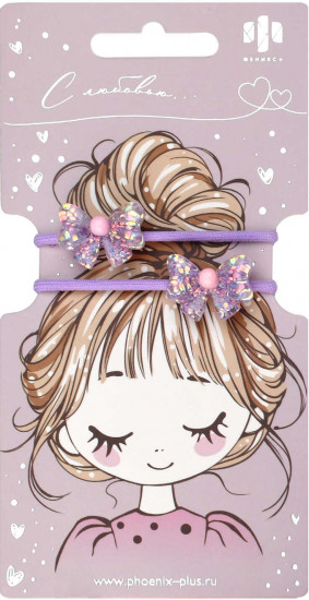 Набор резинок для волос «Бантики»