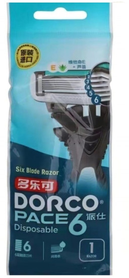 Станок бритвенный «Dorco 6»