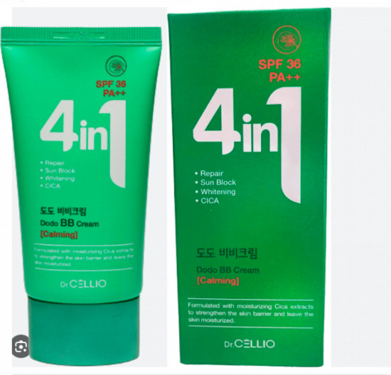 BB-крем для лица «Dodo BB Cream Calming» SPF36 PA++, оттенок Универсальный