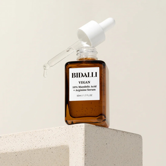 Веганская пилинг с миндальной кислотой 10% и аргинином «Vegan 10% Mandelic Acid+Arginine Serum»