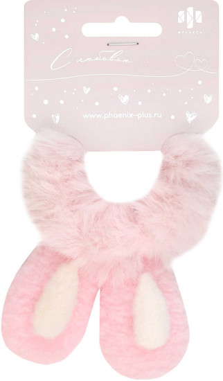 Резинка для волос «Пушистый зайка»