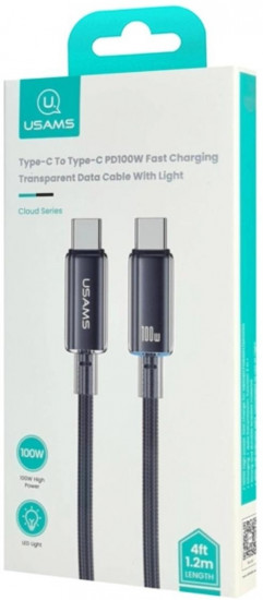 Кабель US-SJ660 Type-C-Type-C