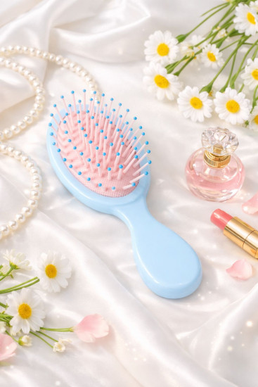 Расчёска для волос с мягкими закруглёнными зубцами